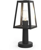 Lampy ogrodowe - Lutec Fia 7290901012 lampa stojąca ogrodowa 1x4W E27 IP44 czarna - miniaturka - grafika 1