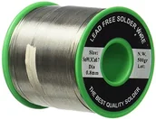 Lutownice - VSE 420248 Lutowany drut, 0.8 MM, niezawierająca ołowiu, 99.3% SN-0.7% CN, 500 G 420248 - miniaturka - grafika 1
