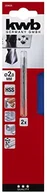 Wiertła - HSS kwb kwb wiertło do metalu 2,0 mm 209620 (DIN 338, walcowane) 209-620 - miniaturka - grafika 1
