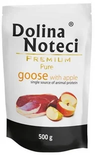 Dolina Noteci Premium Pies Pure Gęś I Jabłko Saszetka 500G - Mokra karma dla psów - miniaturka - grafika 3