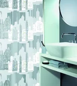 Zasłony prysznicowe - Spirella spirella zasłony prysznicowej miasta, vers. Konstrukcja 10.11572 - miniaturka - grafika 1