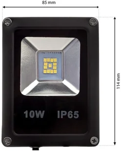 Eko-Light HALOPAK EK958 naświetlacz 10W 6000K - Lampy pozostałe - miniaturka - grafika 7