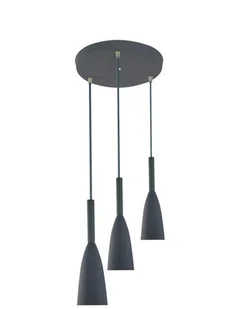 Light Prestige Solin 3 wisząca szara LP-181/3P GR - Lampy sufitowe - miniaturka - grafika 2