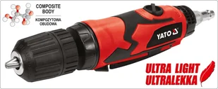 YATO WIERTARKA/SZLIFIERKA PNEUMATYCZNA PROSTA KOMPOZYTOWA OBUDOWA YT-09695 - Wiertarki i wkrętarki pneumatyczne - miniaturka - grafika 4