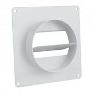 Akcesoria do wentylacji i klimatyzacji - airRoxy Złączka 110x55/fi100 łącznik z zaworem zwrotnym i kołnierzem airRoxy 0006 02-506 - miniaturka - grafika 1