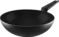 Woki - NoName Patelnia patelnia wok Titanium 28 cm aluminium czarna twm_980446 - miniaturka - grafika 1
