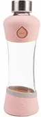 Akcesoria turystyczne - Butelka Equa Active 0,55l do picia ze szkła w kolorze Peach SW10268 - miniaturka - grafika 1