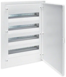 Hager Polo Rozdzielnica podtynkowa Golf 4-rzędowa 4X18M pełne drzwi VF418PD - Rozdzielnie elektryczne - miniaturka - grafika 3