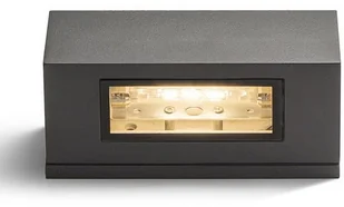 Redlux Kinkiet WOOP antracyt 230V R7s 60W 78mm IP54 R10439 - Lampy ogrodowe - miniaturka - grafika 4