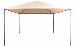 vidaXL Altana/namiot ogrodowy, 4x4 m, stal, beżowy 43171 - Pawilony ogrodowe - miniaturka - grafika 18