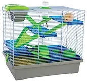 Klatki dla gryzoni - Rosewood 19176 klatka chomika Pico - X-Large, srebrna - miniaturka - grafika 1