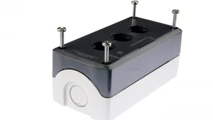 Schneider Electric pusta obudowa 3 miejsc montażu bez etykiety Ciemnoszary, jasnoszary xald03 1 szt. XALD03 - Pozostałe oświetlenie - miniaturka - grafika 2