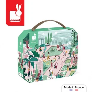 Janod Puzzle w walizce Ogród botaniczny 200 elementów 7+, solution_bc3700217326722 - Puzzle - miniaturka - grafika 6