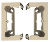 Wyłączniki światła i elektryczne - Kontakt Kontakt_Simon Puszka natynkowa głęboka (40mm) pojedyncza. składana beż PSC-031 - miniaturka - grafika 1