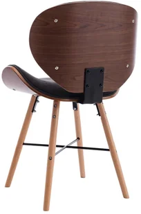 vidaXL Krzesła do jadalni, 6 szt., ciemnoszare, tkanina i gięte drewno - Krzesła - miniaturka - grafika 14