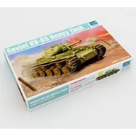 Kolekcjonerskie modele pojazdów - Trumpeter Soviet KV-8S Heavy Tank 01572 - miniaturka - grafika 1