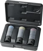 Klucze i nasadki - KS Tools 515.0990 Slim Power 3-częściowy zestaw kluczy nasadowych, 1/2" 515.0990 - miniaturka - grafika 1