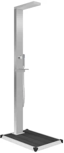 vidaXL Prysznic ogrodowy z podstawą Wpc stal nierdzewna 3051290 - Inne akcesoria do nawadniania - miniaturka - grafika 5