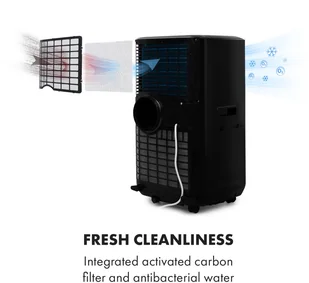 Klarstein Max Breeze Smart, mobilna klimatyzacja, 15000 BTU/h (4,4 kW), EEC A ACO15-MaxBreeze15KW - Klimatyzatory - miniaturka - grafika 10