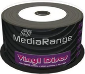 Nośniki danych - MediaRange CD-R 52x CB 700MB MediaR. Pr.Vinyl 50 sztuk - MR226 - miniaturka - grafika 1