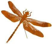 Oczka wodne - FOREST STYLE Dekoracja ogrodowa Corten ważka 68 x 50 x 60 cm stalowa Forest Style - miniaturka - grafika 1