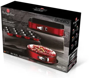 Berlinger Haus Lumarko Zestaw Form Do Pieczenia Bh-7635  BH-7635 Kinghoff - Formy do ciast - miniaturka - grafika 2