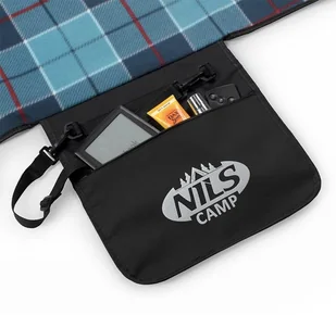 NILS CAMP NC8002 KOC PIKNIKOWY KRATKA NIEBIESKI 250x200 PE ALU NILS CAMP - Koce piknikowe - miniaturka - grafika 6