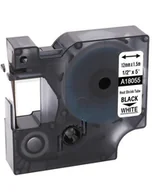 Papier do drukarek - Dymo Rhino 18055, S0718300, 12mm x 1,5m czarny druk / biały podkład, taśma oryginalna - miniaturka - grafika 1