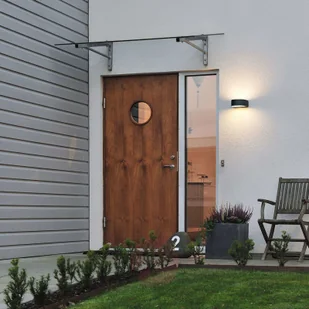 Konstmide Kinkiet zewnętrzny Teramo czarny - Lampy ogrodowe - miniaturka - grafika 2