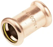 Rury - KAN therm Mufa miedziana therm Press Gaz 15 mm CHA957 - miniaturka - grafika 1