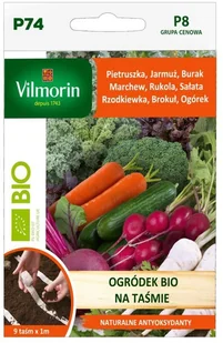 Vilmorin Ogródek BIO mieszanka warzyw na taśmie - Nasiona i cebule - miniaturka - grafika 2