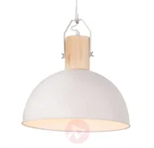 Lampy sufitowe - Faro BARCELONA Hängeleuchte Margot aus Metall, weiß - miniaturka - grafika 1