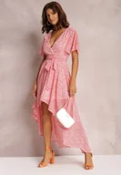 Sukienki - Czerwona Sukienka Prisishis - miniaturka - grafika 1