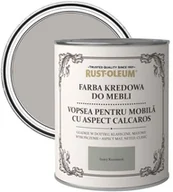 Farby do metalu - Rust-Oleum Farba kredowa do mebli Rust-Oleum szary krzemień 0 75 l R0070030G5 - miniaturka - grafika 1