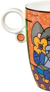 Goebel Kubek porcelanowy Spring Elephant Romero Britto 66-452-25-1 - Kubki - miniaturka - grafika 3