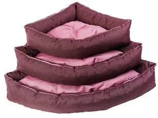 Diversa Legowisko Corner M bordo-róż 17956 - Legowiska dla psów - miniaturka - grafika 3