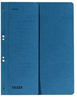 Koszulki na dokumenty - Herlitz Falken oesenhefter z kartonu z recyklingu, niebieski 4014481501006 - miniaturka - grafika 1