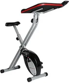 Rowery treningowe - Ultrasport Ultra Sport F-Bike składany rower treningowy z komputerem i czujnikami do pomiaru tętna, czerwony, jeden rozmiar 331400000232 - miniaturka - grafika 1
