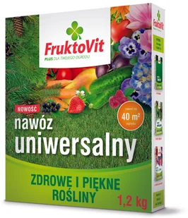 Fruktovit Plus Nawóz granulowany uniwersalny karton 1,2 kg - Nawozy ogrodnicze Fruktovit Plus Nawóz granulowany uniwersalny karton 1,2 kg - Nawozy ogrodnicze - miniaturka - grafika 1