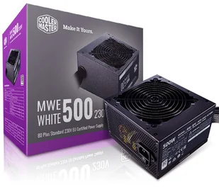 Cooler Master Cooler Master Zasilacz Cooler Master MWE V2 MPE-5001-ACABW-EU (500 W; Aktywne; 120 mm) 2_252396 - Zasilacze awaryjne UPS - miniaturka - grafika 4