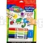 Patio Tablica suchościeralna z flamastrami i gąbką 65795 - Tablice dla dzieci - miniaturka - grafika 2