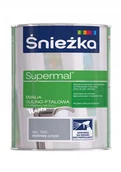 Farby zewnętrzne - Śnieżka Emalia Olejna Stalowy RAL7001 0,8L farba f - miniaturka - grafika 1