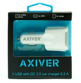 Ładowarki samochodowe - AXIVER Ładowarka samochodowa 3 x USB quick charge 3.0 8.2A - ACC82-3UQC ŁAC12 - miniaturka - grafika 1
