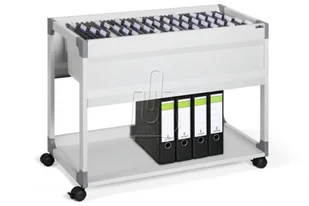 Durable Wózek na teczki zawieszane System 100 Multi szary 3785-10 - Inne meble biurowe - miniaturka - grafika 2