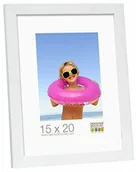 Ramki na zdjęcia - Deknudt Frames Deknudt klatek Basic ramka na zdjęcia, drewno/MDF, biały, 40 x 60 cm S44CF1-40.0X60.0 - miniaturka - grafika 1