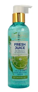 Bielenda FRESH JUICE ŻEL MICELARNY LIMONKA 190G - Żele do mycia twarzy - miniaturka - grafika 3