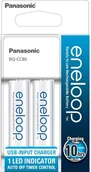 Ładowarki i akumulatory - Panasonic Ładowarka BQ-CC80 na USB + 2xR6/AA Eneloop 1900 mAh K-KJ80MCC20USB K-KJ80MCC20USB - miniaturka - grafika 1