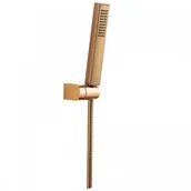 Słuchawki prysznicowe - Laveo Pola słuchawka z wężem różowe złoto NAP 80AD - miniaturka - grafika 1