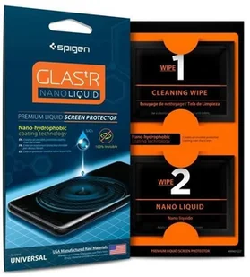 Spigen Szkło, folia ochronna w płynie Spigen GLAStR Nano Liquid na każde urządzenie 000GL21813 - Szkła hartowane na telefon Spigen Szkło, folia ochronna w płynie Spigen GLAStR Nano Liquid na każde urządzenie 000GL21813 - Szkła hartowane na telefon - miniaturka - grafika 3