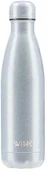 Butelki termiczne - WINK Bottle GLITTER SILVER F049-52307 - miniaturka - grafika 1